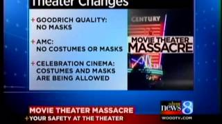 Theaters add security after shooting