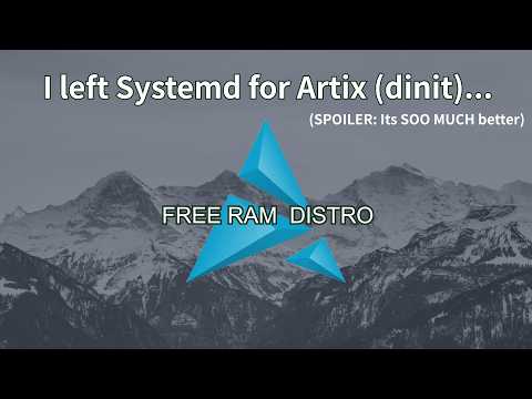So I Left Systemd for Artix linux (dinit), and it gave me FREE RAM