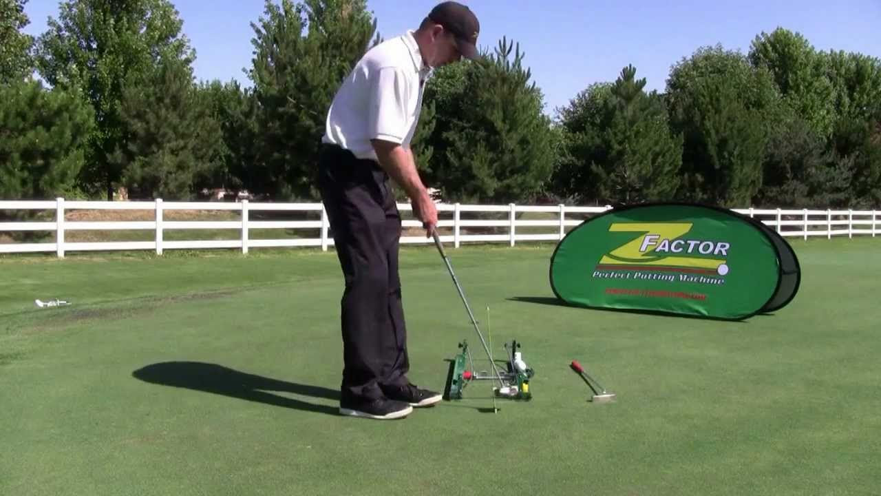 The Z Factor Perfect Putting Machine - Overview - YouTube