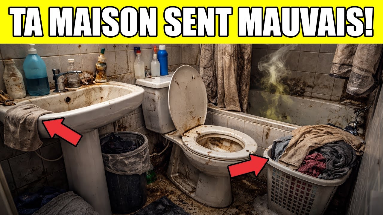 9 ERREURS courantes qui provoquent de mauvaises odeurs dans ta maison (et comment les éliminer !)