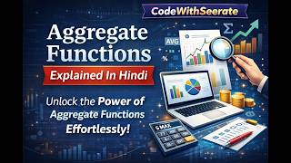 Aggregate Functions SQL in Hindi 🔥 | SUM, AVG, COUNT in One Shot!