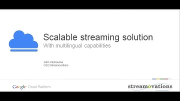 Multilingual video streaming with Google and Streamovations