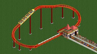 What Is The Shortest Ride With 10 Excitement In RCT2? screenshot 5