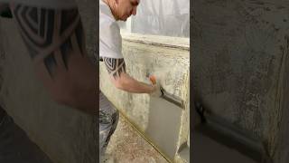 Шпаклевка балкона – 1 слой и уже красиво? Или нет?