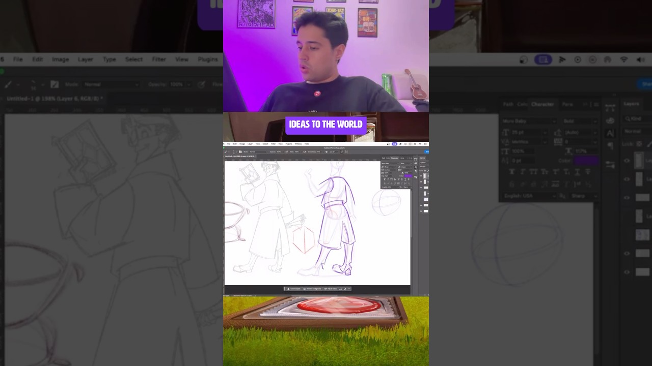 This Line Improves Your Drawings ✏️🎨 #2danimation #animation #digitalart