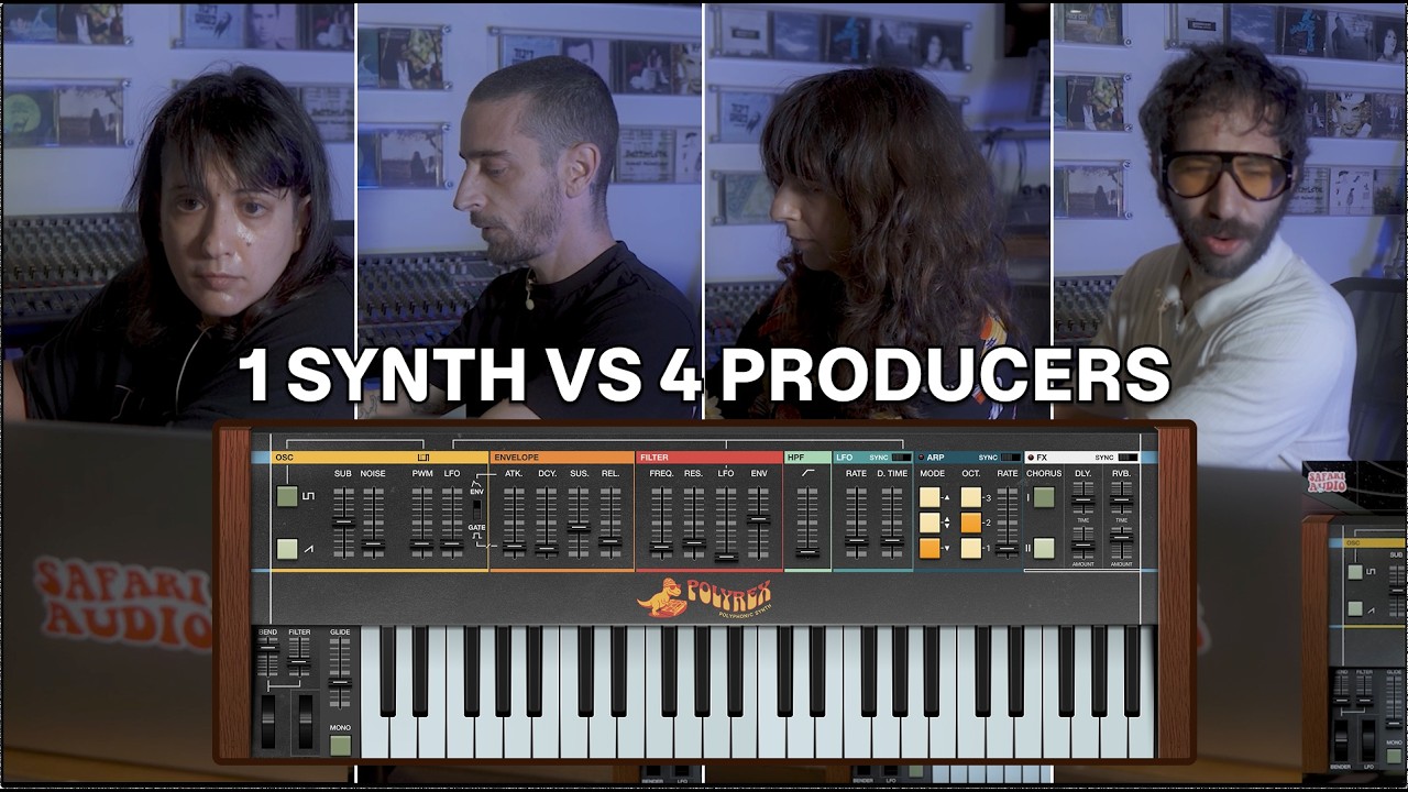 PolyRex - Vintage Polyphonic Synthesizer – Safari Audio