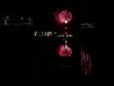 【旅の音・旅の色】山口県岩国市 錦川水の祭典花火大会2019