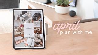 🗓️✏️ April Digital Plan with Me in Goodnotes 6 | goal setting, vision boarding by Kayla Le Roux 2,142 views 1 month ago 9 minutes, 32 seconds