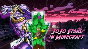 How To Make A Jojo Stand In Minecraft With Commands | Tutorial