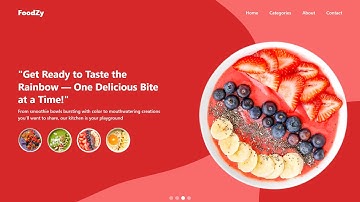 Hướng Dẫn Tạo Giao Diện Đẹp Với Animation Bằng Next.js | Dự Án Foodzy UI Cực Mượt