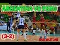 ARGENTINA VS PERU (3-2) RESUMEN FINAL DE VOLEY ARGENTINA CAMPEON 07-06-15