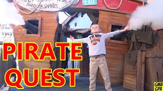 We Did The Pirate Quest At The St. Louis Aquarium & Searched For Sunken Treasure!