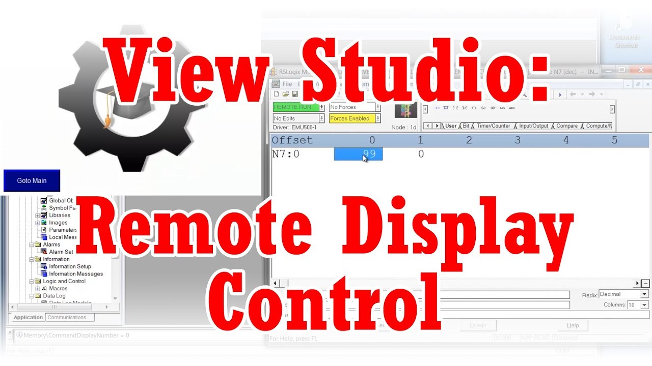 View Studio - Remote Display Control with Global Connections