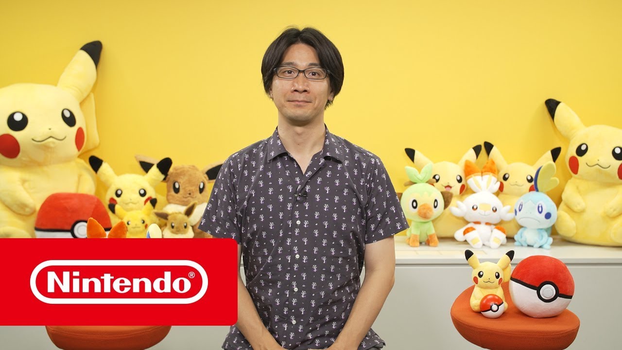 G.E.M. ポケットモンスター SHIGERU & EIEVUI Uma mensagem de Shigeru Ohmori, da GAME FREAK, sobre Pokémon Sword