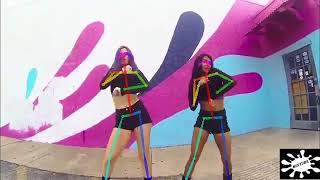 Pose Estimation on Shuffle Dancers