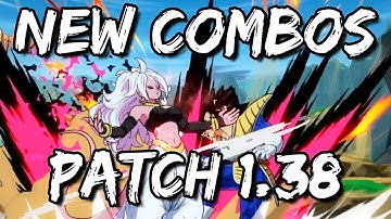 New Android 21 Spark Combos DBFZ Patch 1.38