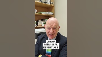 Unfair dismissal essentials #shorts