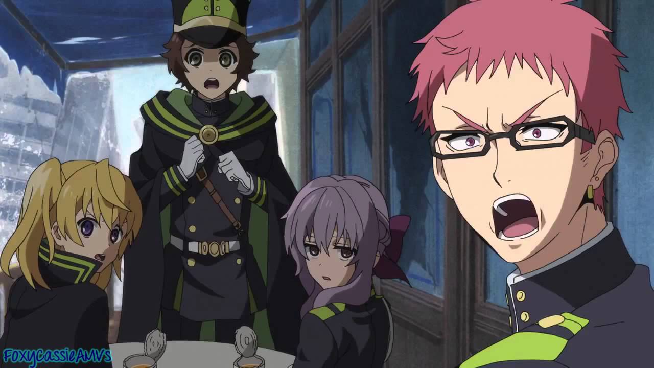 Owari No Seraph Episode 8 [car Scene] Youtube