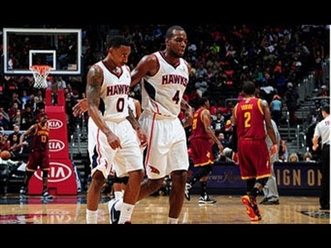 Paul Millsap Hits A Halfcourt Shot To Beat The 1st Quarter Buzzer