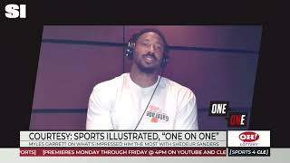 Myles Garrett on What Has Impressed Him With Shedeur Sanders - Sports4CLE, 11/5/25
