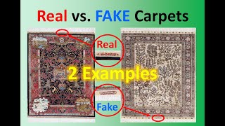 FAKE Handmade Rug Signatures!! COPIED Turkish & Persian Carpets of Famous Weavers!!