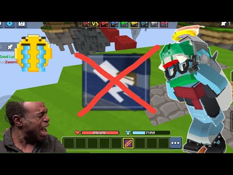 If I click the Jump button the Video Ends in Bedwars!! (Blockman Go)