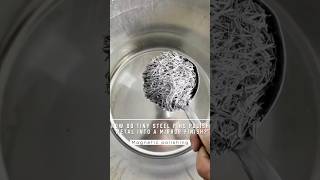 Polishing with Magnets?#magneticpolishing #metalpolishing #machining #manufacturing