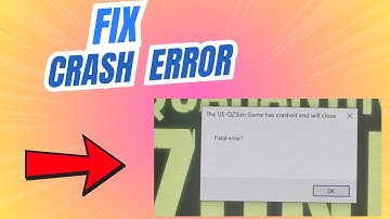 How to Fix the UE QZSim Game has crashed and will close in Quarantine Zone The Last Check
