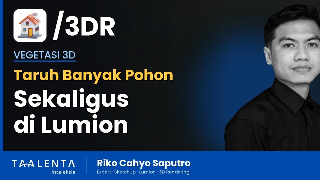 Cara Cepat Menaruh Banyak Pohon Sekaligus di Lumion