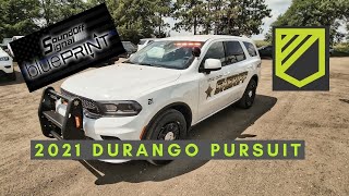 2021 Dodge Durango Pursuit with SoundOff Signal bluePRINT