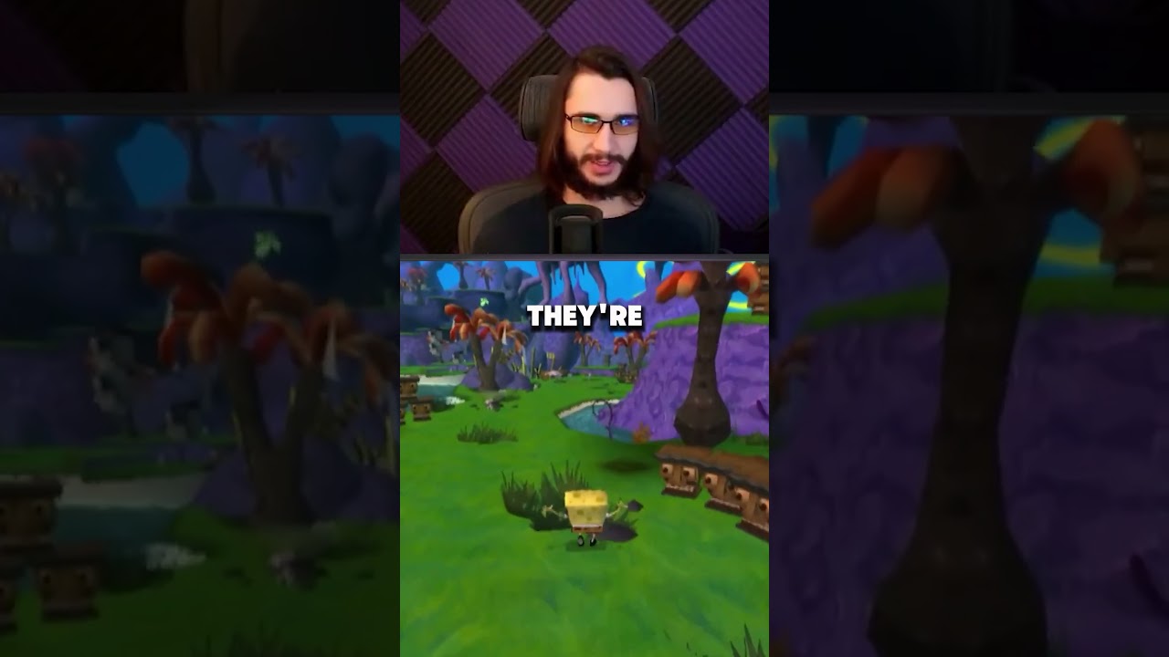 SHiFT discusses his childhood #shorts #spongebob #retrogaming #gaming