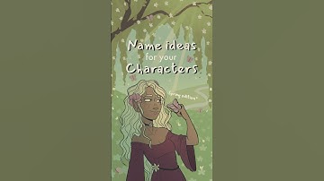 name ideas for your characters: spring edition 🌺🍃 #writing #originalcharacter #oc #writingideas