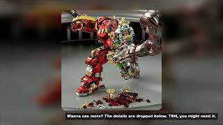 2700+pcs Iron Heroes Blocks Action Figures Mark Building Sets Buster Mech DIY Brick Collectible Toys