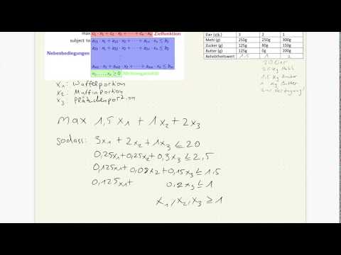 Lineare Optimierung /