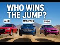 🚗 GTA 5 Car Jump Challenge | Audi vs Mercedes vs BMW | Ultimate Stunt Battle! 😱🔥