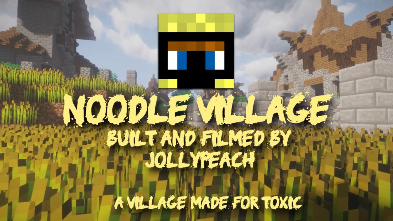 Minecraft Cinematic Noodle Village YouTube