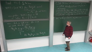 Math of QM: 6.4. Theorem of Stone for Strongly Continuous Unitary Groups
