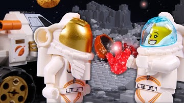 LEGO City Space Rover STOP MOTION LEGO Astronauts Build Space Rover | LEGO Space | Billy Bricks