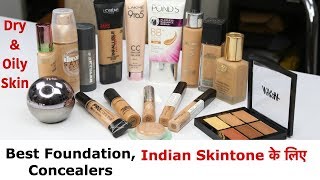 Best Foundations, Concealers for Dry/Oily Skin in Indian Skin Tone