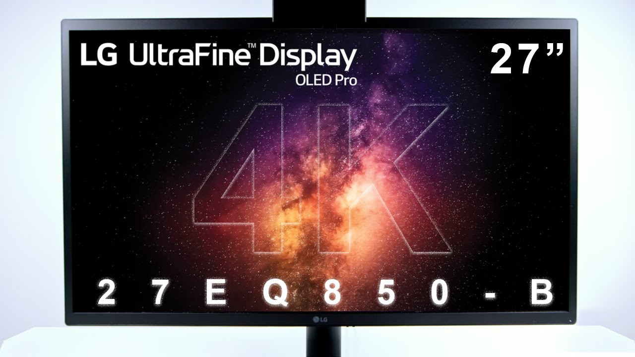 LG Monitor OLED Ultrafine™ (27EQ850) - Pantalla OLED Pro 4K UHD de 27  pulgadas (3840 x 2160) con Adobe RGB 99%, DCI-P3 99%, relación de contraste