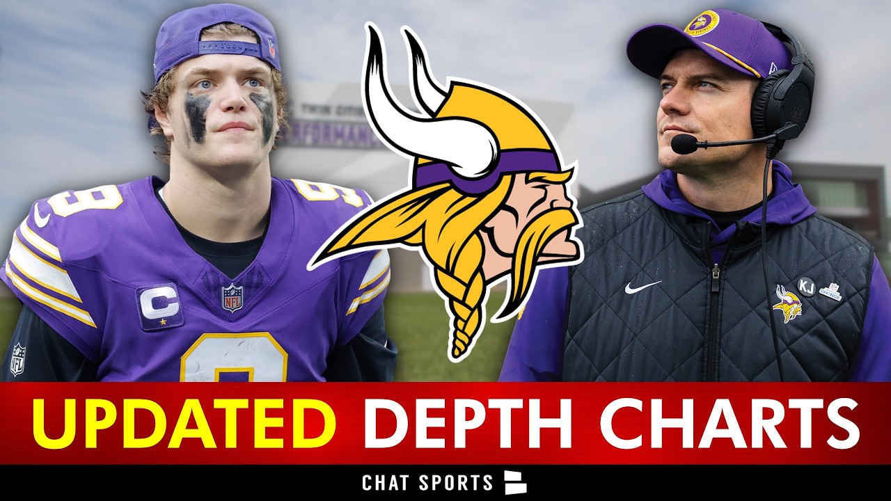 UPDATED Minnesota Vikings Depth Chart After Vikings Minicamp