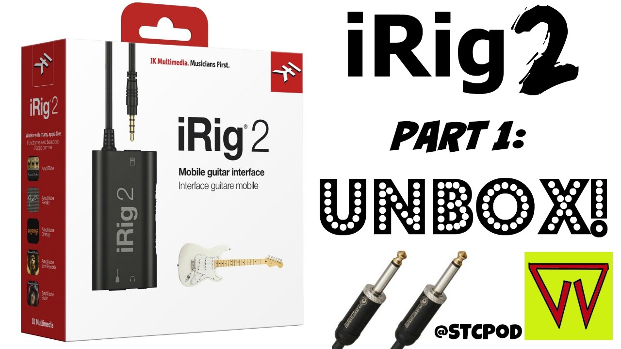 IK Multimedia iRig 2 Mobile Guitar Interface for iOS