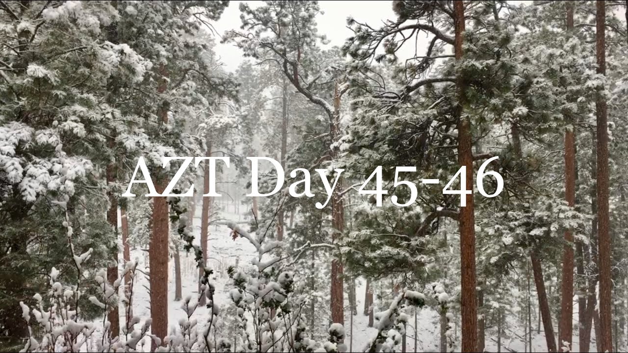 AZT Day 45-46 | No food, Jacob Lake, and Snow! ❄️