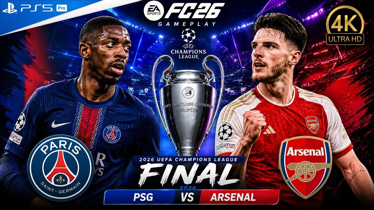 FC26 | PSG VS Arsenal | UEFA Champions League Final 25/26 | PS5