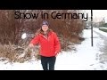 Snow in germany