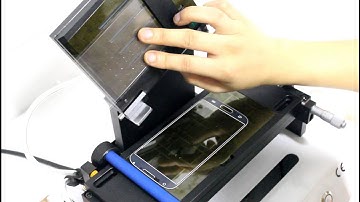 2015 new universal built-in vacuum OCA polarizer laminating machine