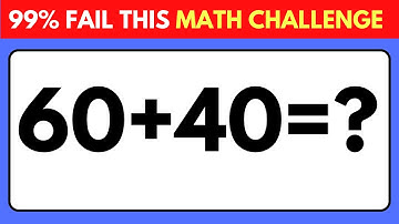 99% Fail This Math Quiz Please Guess The Answer and Improve Your Math Knowledge #quiz #quizvideo