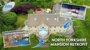 MASSIVE North Yorkshire Mansion Tour - Control4 Retrofit Smart Home Project!