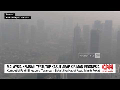 Malaysia Kembali Tertutup Kabut Asap Kiriman Indonesia