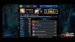 Alchemist Code - The Seven Deadly Sins Collab, Rank Up Quest Lv 25